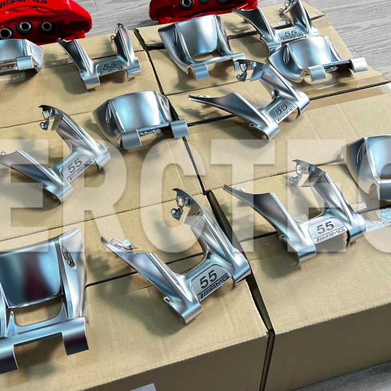 amg edition 55 lenkradblende chrom original mercedes amg logo neu emblem