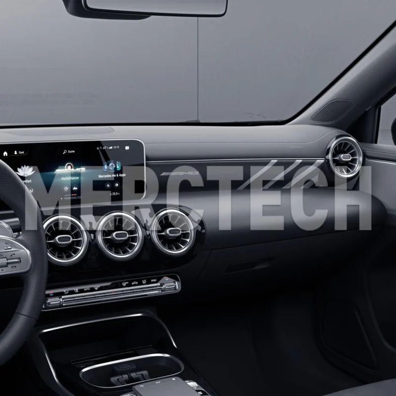 armaturenbrett aluminium zierblende für mercedes benz w177 c118 a klasse cla