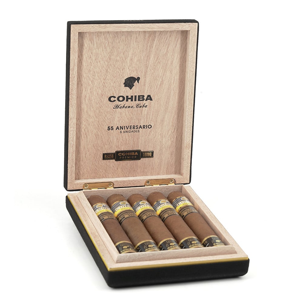 cohiba 55 aniversario 2021 limited edition 高希霸 55 週年 2021限量版 5支裝